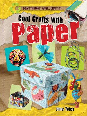 cover image of Cool Crafts with Paper